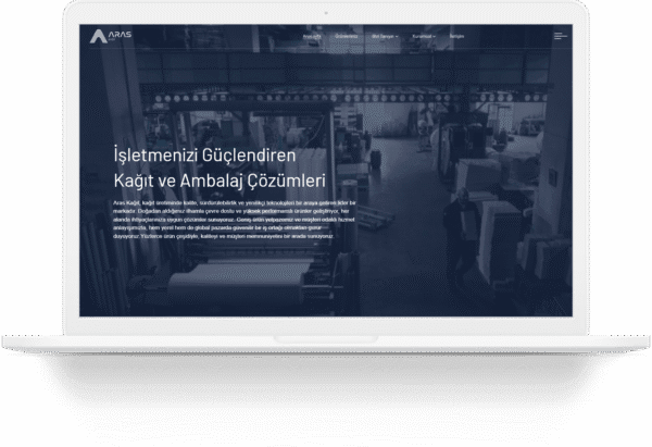 aras kagit wordpress web design