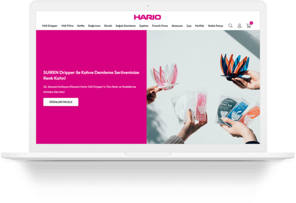 hario web sitesi tasarimi